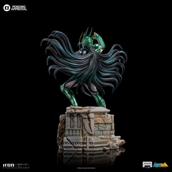 Ofrecemos los mejores precios en lo mejor de Iron Studios Saint Seiya Estatua 1 10 Art Scale Dragon Shiryu 24 cm Venta en línea - Imagen 5