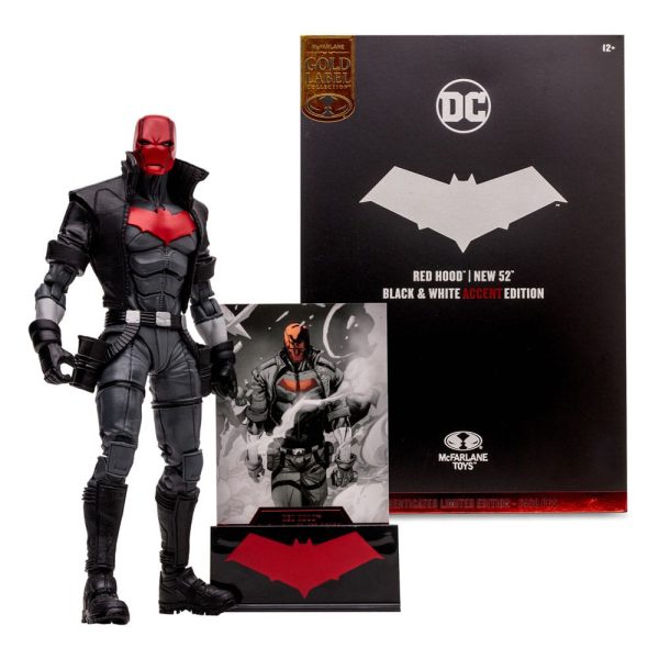 Encuentra el adecuado McFarlane DC Multiverse Figura Red Hood (The New 52) Black & White Accent Edition (Gold Label) 18 cm En oferta - Imagen 5