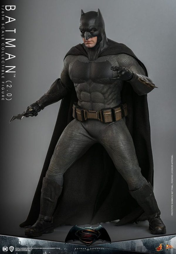 El lugar para comprar HOT TOYS MMS731 1 6 BATMAN V SUPERMAN: DAWN OF JUSTICE BATMAN (2.0) Moda - Imagen 3