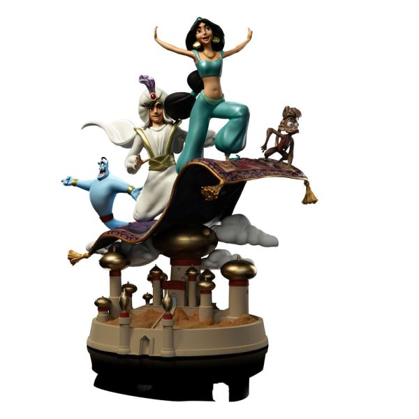 Lo mejor y más barato Iron Studios Disney Estatua 1 10 Deluxe Art Scale Aladdin and Yasmine 30 cm Oferta - Imagen 3