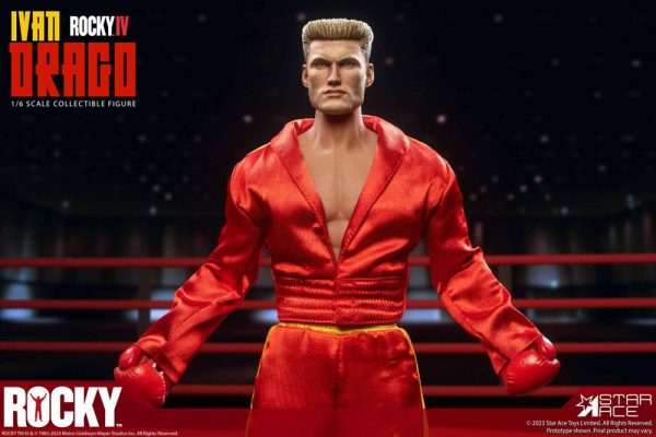 La tienda en línea original de Star Ace Rocky IV My Favourite Movie Figura 1 6 Ivan Drago Deluxe Ver. 32 cm Moda - Imagen 4
