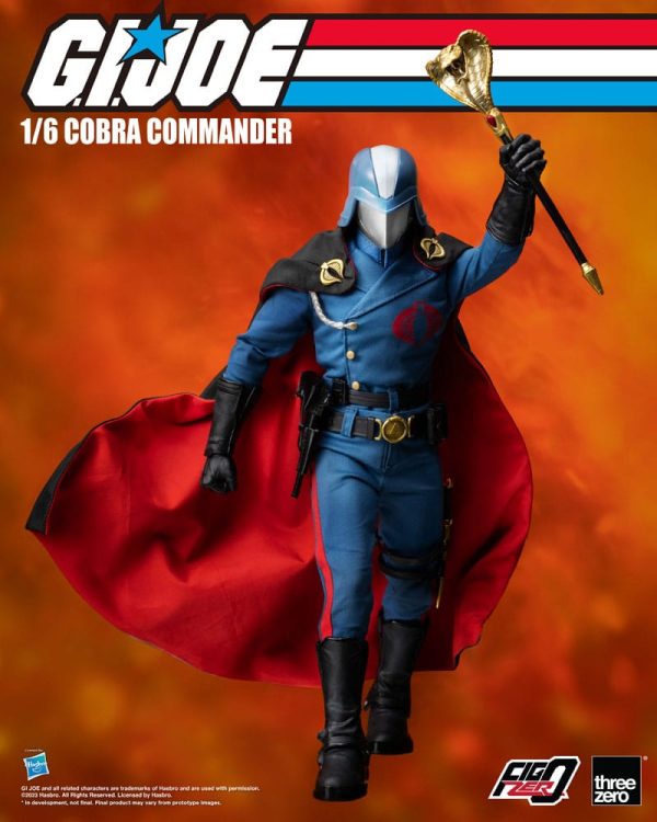 Sé el primero en tener lo más nuevo Threezero G.I. Joe Figura FigZero 1 6 Cobra Commander 30 cm En línea ahora - Imagen 5