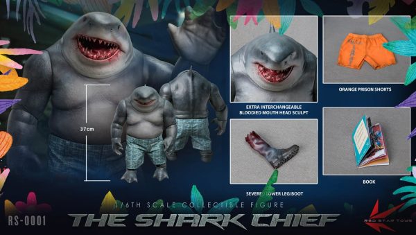 Encuentra tu RED STAR TOYS RS-0001 1 6 The Shark Chief En línea ahora - Imagen 3