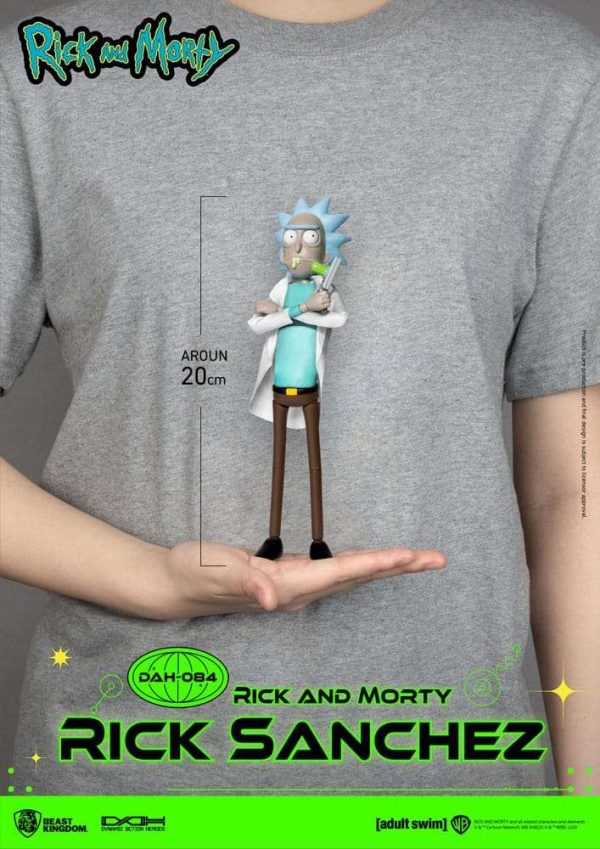 Al por mayor FIGURA DE ACCIÓN BEAST KINGDOM- Rick And Morty Rick Sanchez Dah Rebajas - Imagen 4