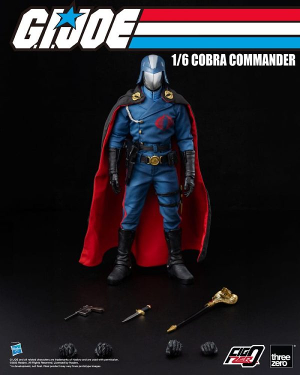 Sé el primero en tener lo más nuevo Threezero G.I. Joe Figura FigZero 1 6 Cobra Commander 30 cm En línea ahora - Imagen 2