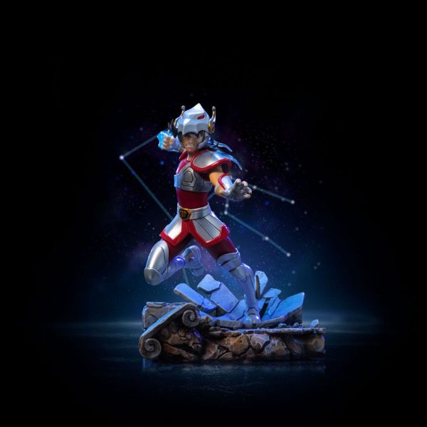 Consigue tu oficial Iron Studios Saint Seiya Estatua 1 10 Art Scale Pegasus Seiya 17 cm En oferta