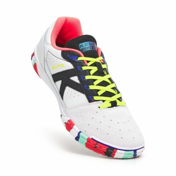 El lugar para comprar Zapatillas de Fútbol Sala para Adultos Kelme Elite Blanco Negro En línea - Imagen 2