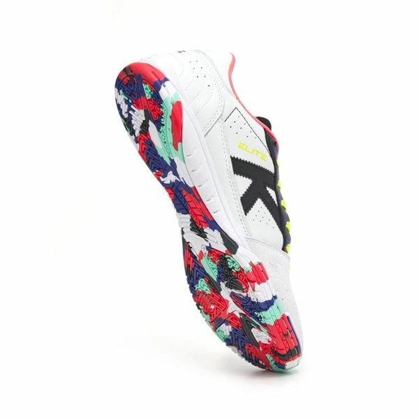 El lugar para comprar Zapatillas de Fútbol Sala para Adultos Kelme Elite Blanco Negro En línea - Imagen 5