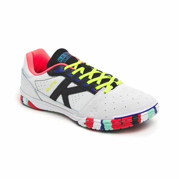 El lugar para comprar Zapatillas de Fútbol Sala para Adultos Kelme Elite Blanco Negro En línea - Imagen 4