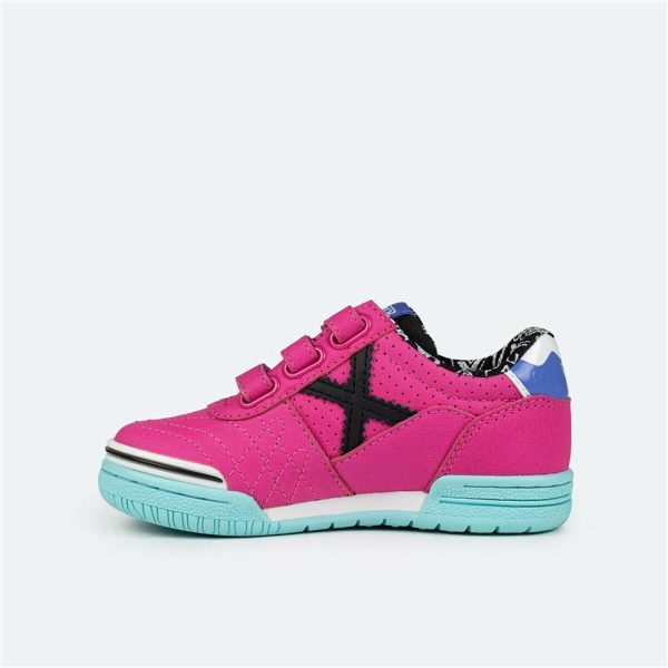 Bienvenido a comprar Zapatillas de Fútbol Sala para Niños Munich G-3 Kid Vco Profit Rosa oscuro Rebajas - Imagen 2
