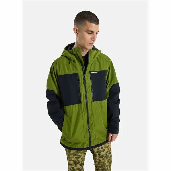 Auténtico Chaqueta Deportiva para Hombre Burton Frostner Verde En línea ahora - Imagen 2
