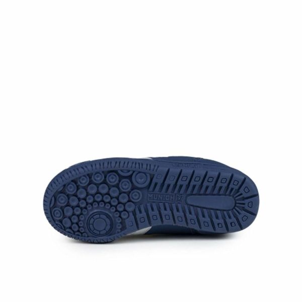 Encuentra lo más nuevo Zapatillas de Fútbol Sala para Niños Munich G-3 Kid Vco Profit Azul Gris Venta en línea - Imagen 3