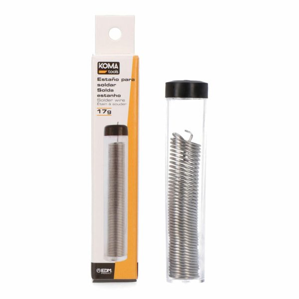 Un gran lugar para comprar Hilo de Estaño para soldar Koma Tools Tubo 1 mm 17 g En oferta - Imagen 2