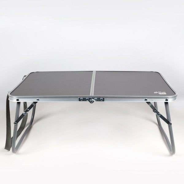 Aquí en comprar Mesa Plegable Aktive Camping Antracita 60 x 25 x 40 cm (4 Unidades) Oferta - Imagen 3