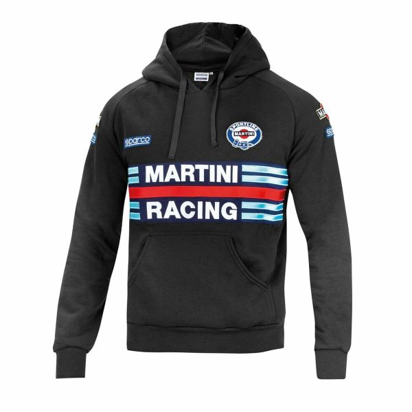 La tienda en línea más nueva de Sudadera con Capucha Hombre Sparco Martini Racing Negro En línea ahora