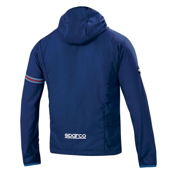 Compra lo mejor a bajo precio Chaqueta Cortavientos Sparco Martini Racing XL Azul marino Venta caliente en línea - Imagen 2