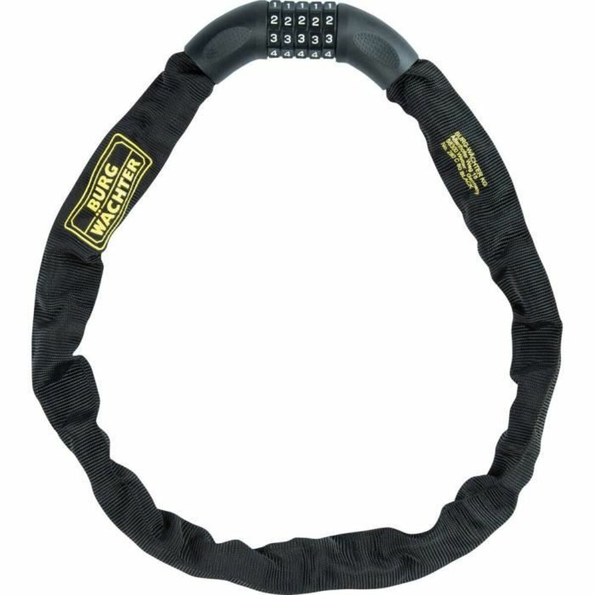 Comprando Candado de llave Burg-Wachter 280 C 90 BLACK Acero Redondo Oferta
