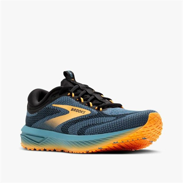 Compra profesional Zapatillas Deportivas Hombre Brooks Revel 7 Azul Negro Barato - Imagen 5