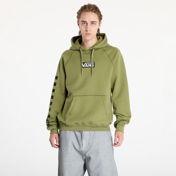 Pide tu favorito Sudadera con Capucha Hombre Vans Boxed Pullover VN000HP1ZBF1 Verde Oferta